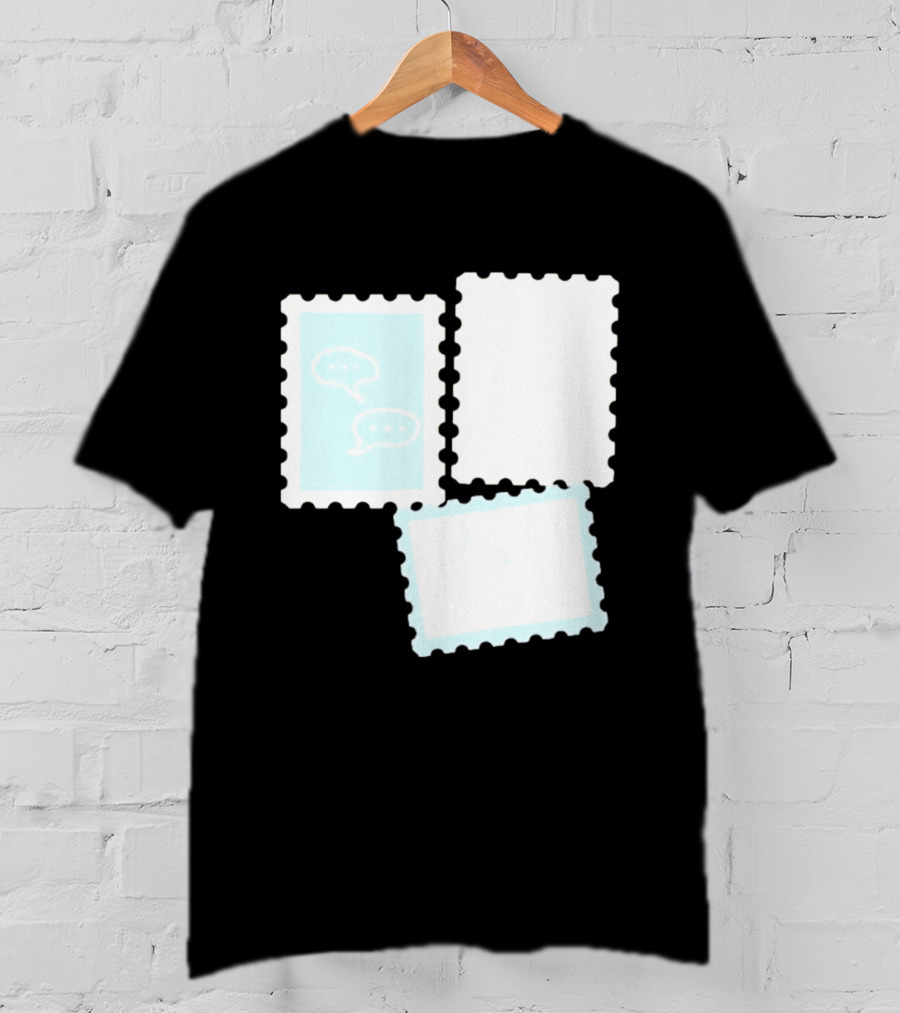 MassBQ Postage Stamps Speech Bubbles Collection T-Shirt