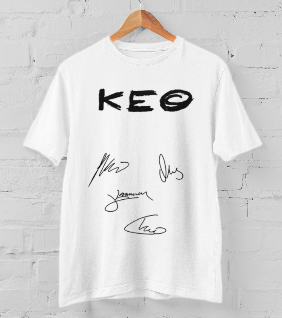 KEO Put A Smile On For Me Tour 2027 Signatures T-Shirt