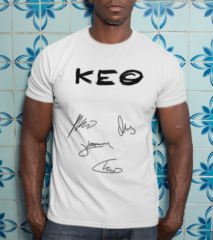 KEO Put A Smile On For Me Tour 2027 Signatures T-Shirt