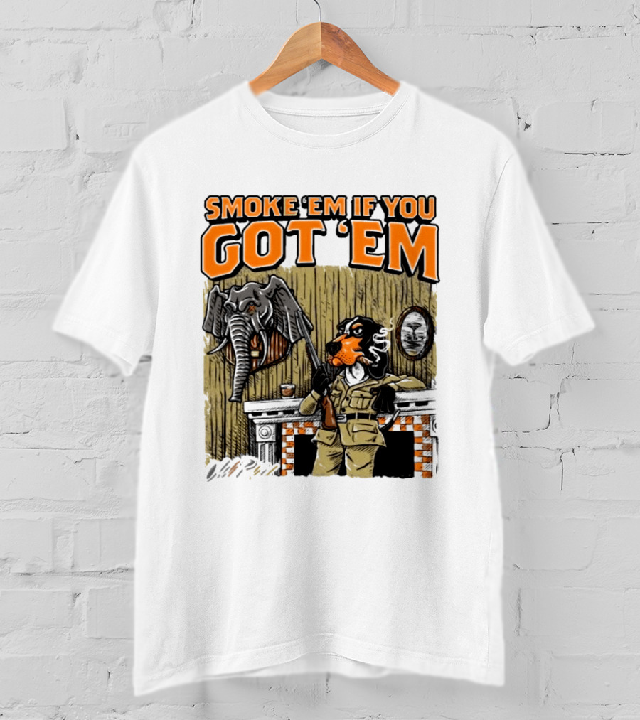 Smoke 'Em If You Got 'Em Tennessee Volunteers Beat Alabama Crimson Tide 26 10 T-Shirt