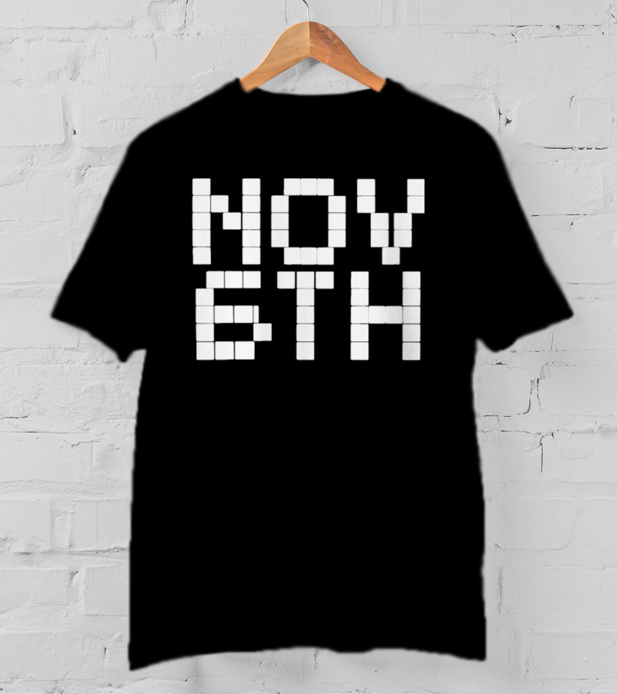 Lil Baby Nov 6th Pixel Retro Block T-Shirt