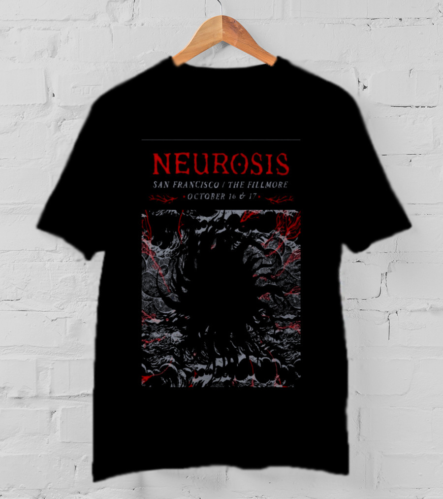 Neurosis San Francisco The Fillmore October 16 & 17 T-Shirt
