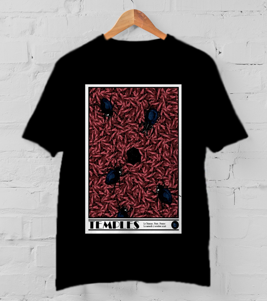 Temples Le Trianon Paris France October 17 2026 Event T-Shirt