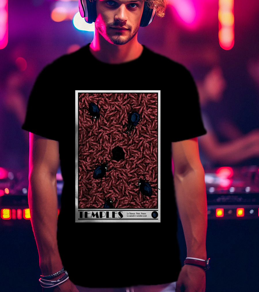 Temples Le Trianon Paris France October 17 2026 Event T-Shirt