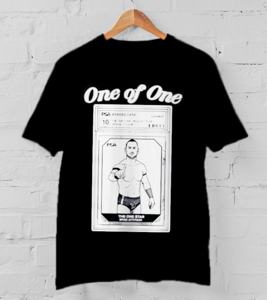 The One Star Pino Atlux PSA Graded Card 10 The Magnificent Muraco Piledriver T-Shirt