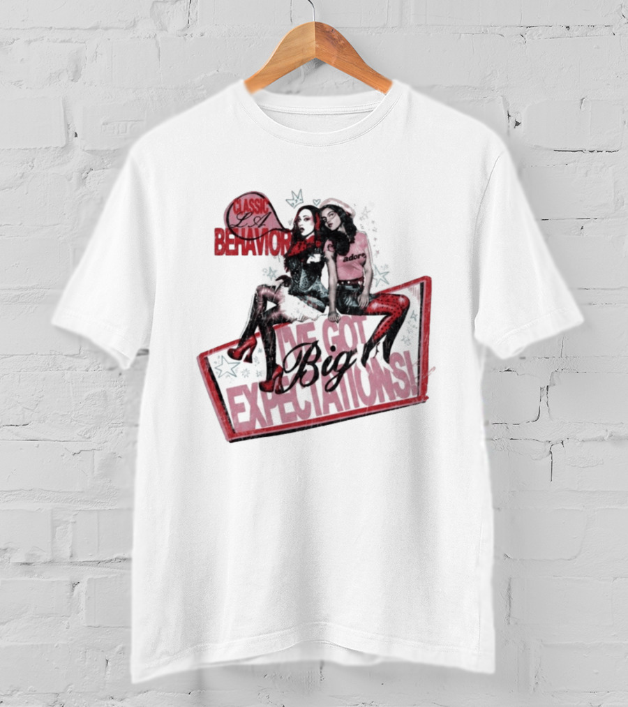 Classic LA Behavior Adore Big Expectations T-Shirt