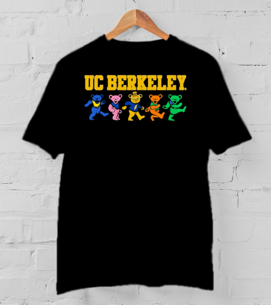 UC Berkeley Grateful Dead Dancing Bears Collaboration 2026 T-Shirt