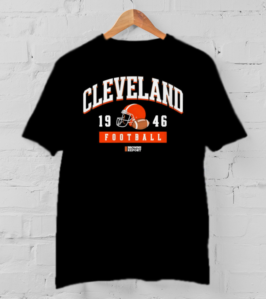 Cleveland Browns 1946 Football Helmet T-Shirt