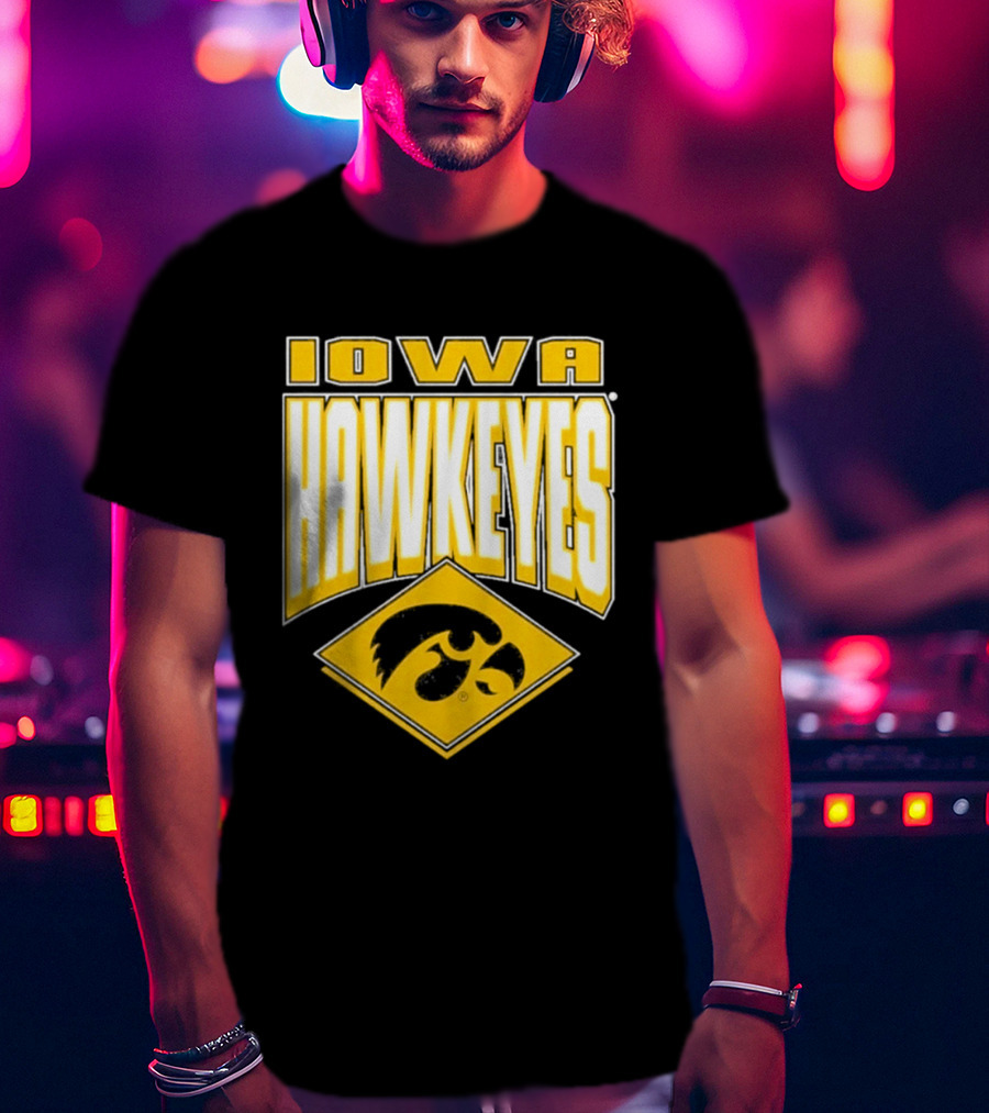 Iowa Hawkeyes Preschool Trench Kings Official Team Overprint T-Shirt