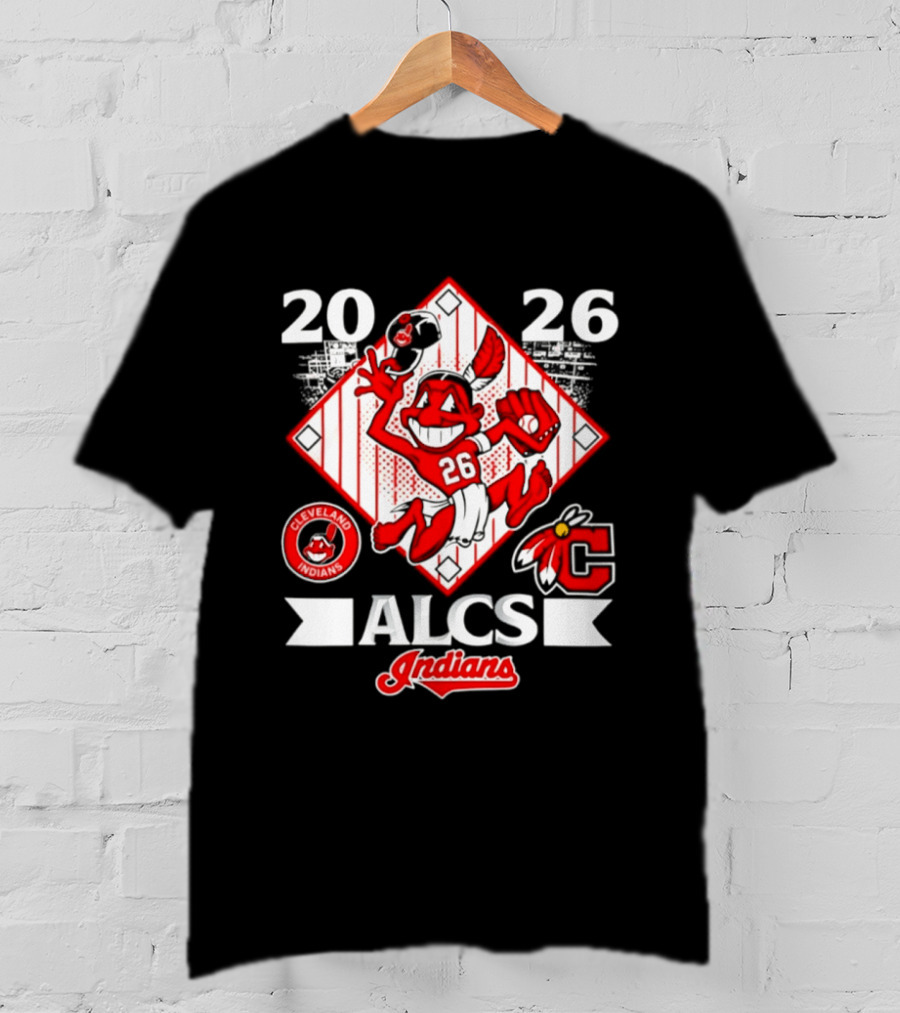 Cleveland Indians 2026 ALCS Bound Celebration T-Shirt