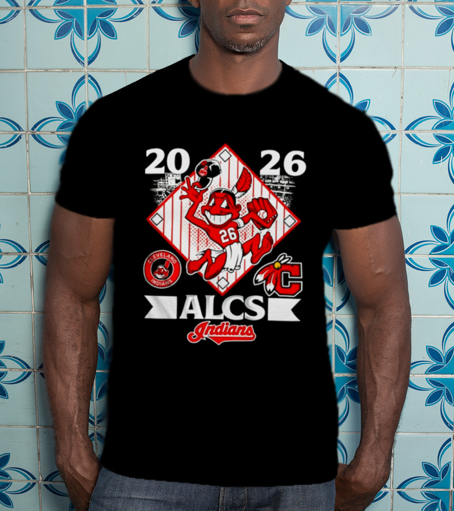 Cleveland Indians 2026 ALCS Bound Celebration T-Shirt