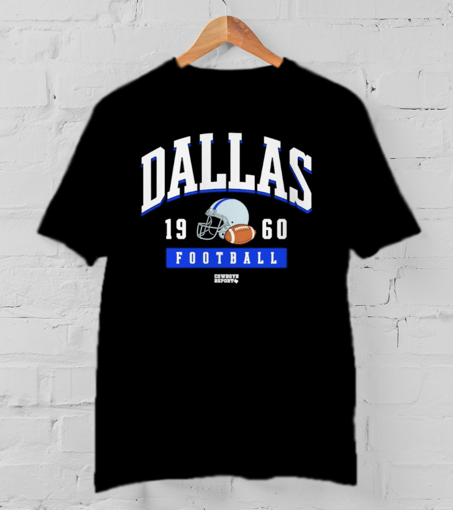 Dallas 1960 Football Helmet T-Shirt