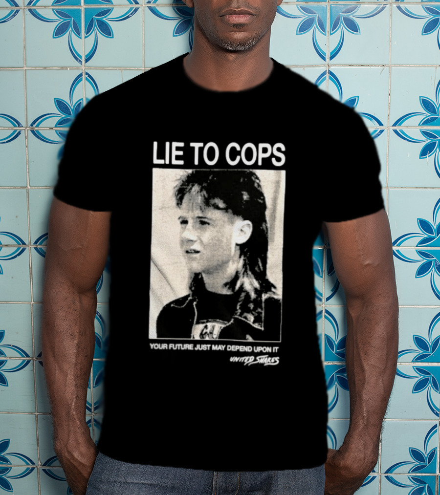 Lie To Cops Danny Cooksey Your Future Just May Depend Upon It United Snakes T-Shirt