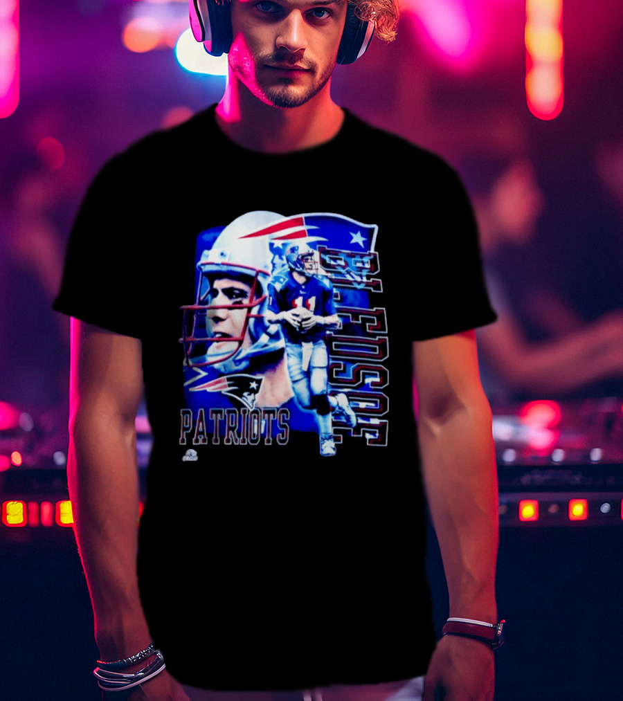 Drew Bledsoe 11 Patriots NFL Quarterback New England Football T-Shirt