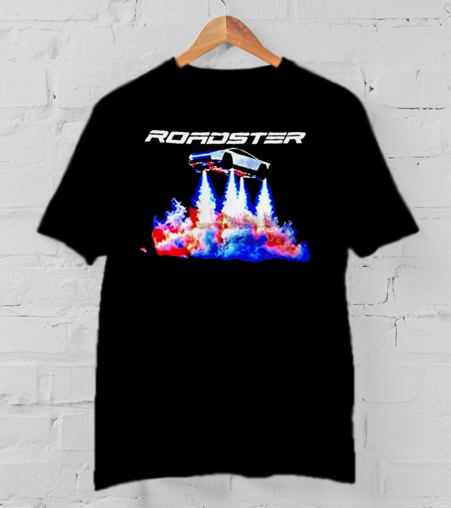 Flying Roadster 2026 Rocket Launch T-Shirt