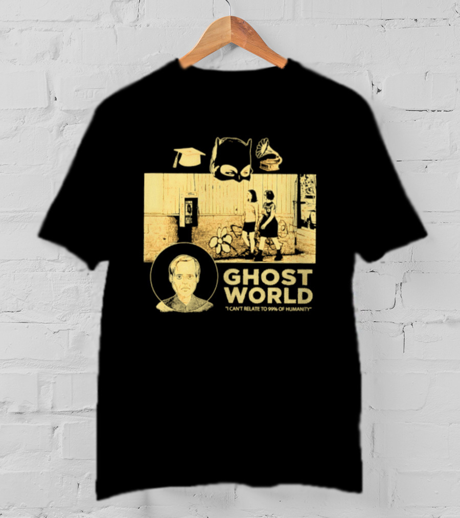 Ghost World I Can't Relate To 99% Of Humanity Cartoon T-Shirt