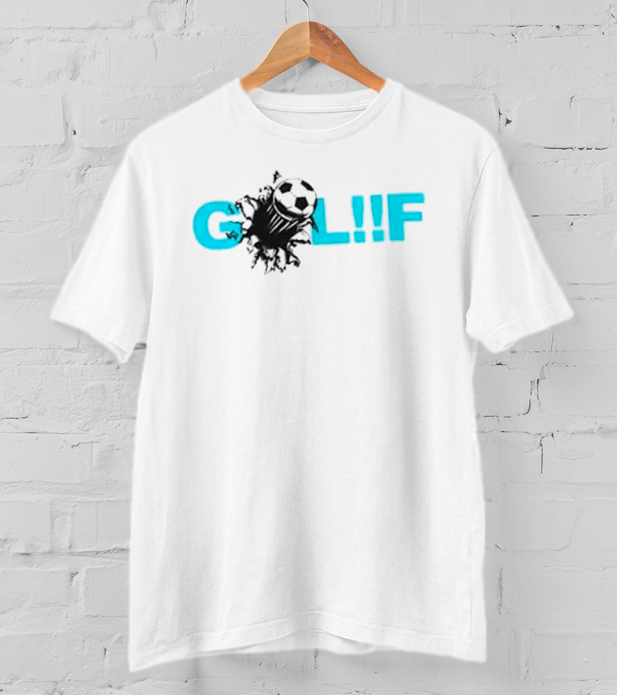 Barcelona GOL!!F Explosion Graphic FC Barcelona X Golf Wang Collaboration T-Shirt