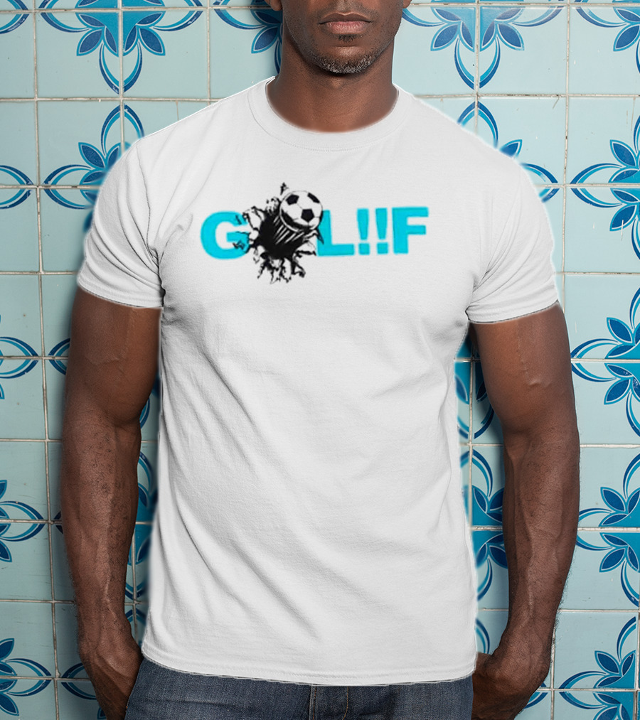 Barcelona GOL!!F Explosion Graphic FC Barcelona X Golf Wang Collaboration T-Shirt