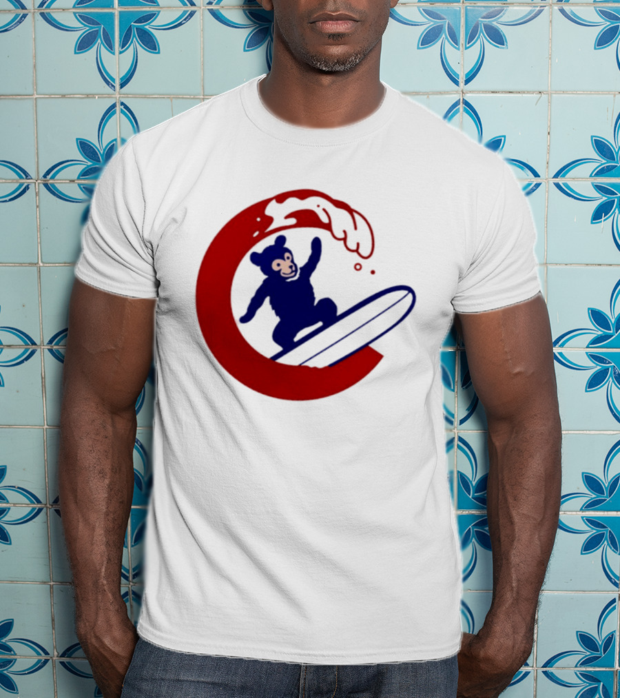 Clark The Cub Surfing Chicago Cubs Baseball 2026 T-Shirt