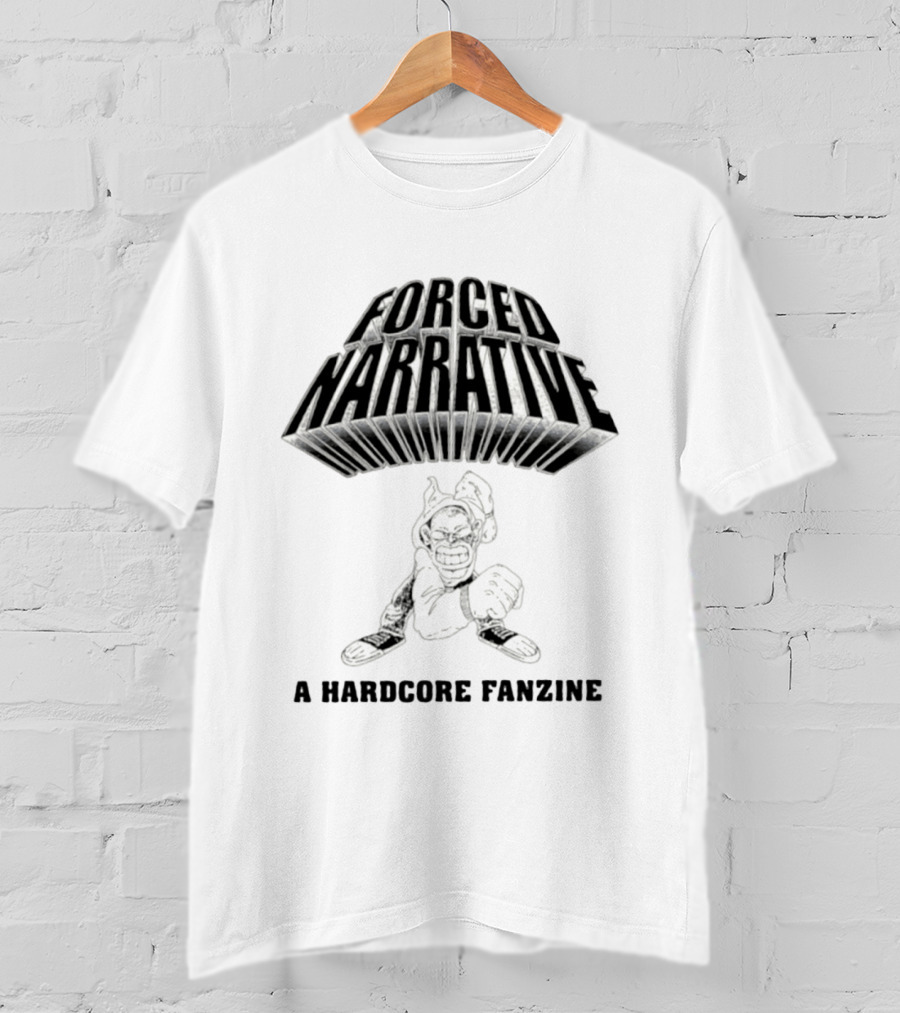 Forced Narrative Hardcore Fanzine Underground Music T-Shirt