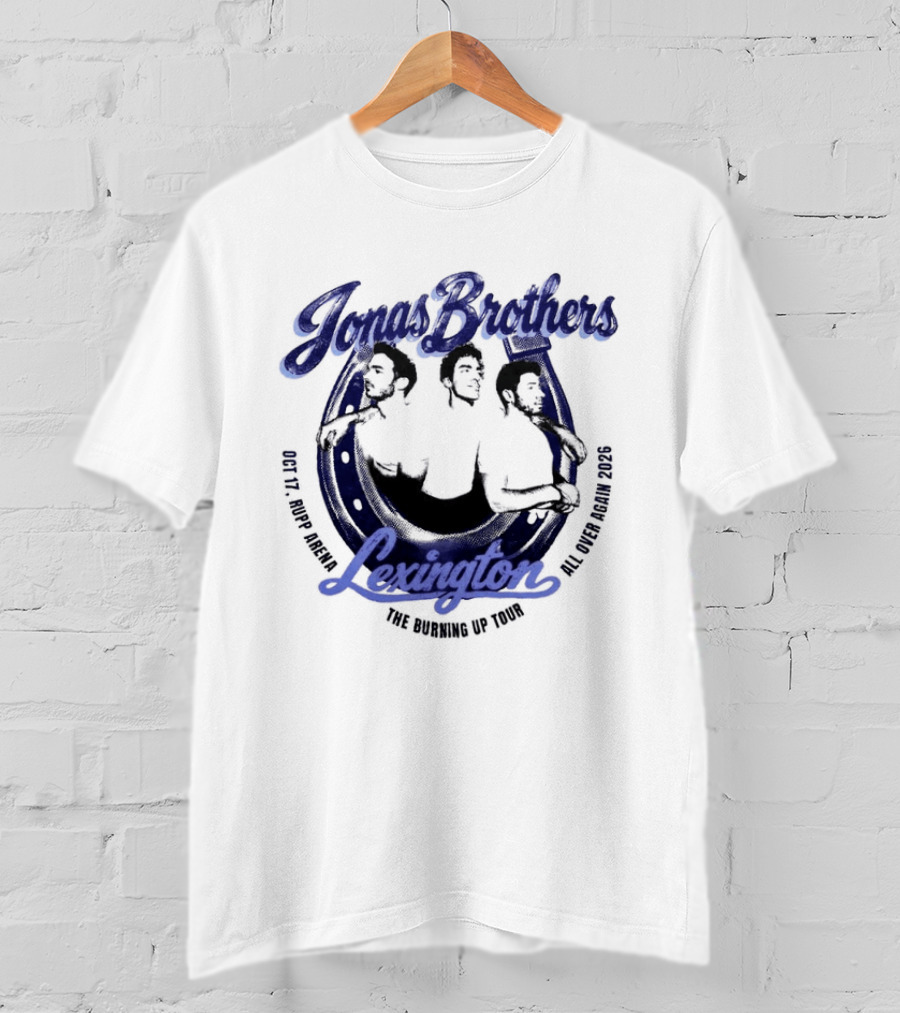 Jonas Brothers Rupp Arena Lexington October 17th 2026 Tour T-Shirt