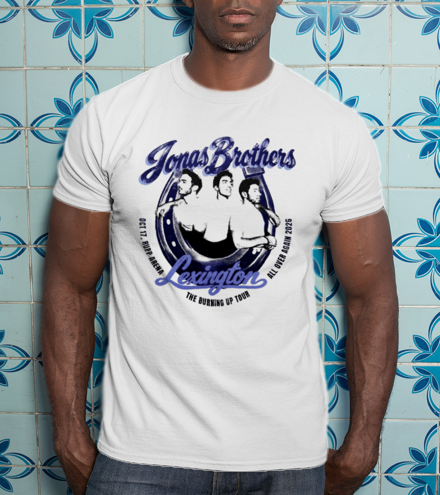 Jonas Brothers Rupp Arena Lexington October 17th 2026 Tour T-Shirt