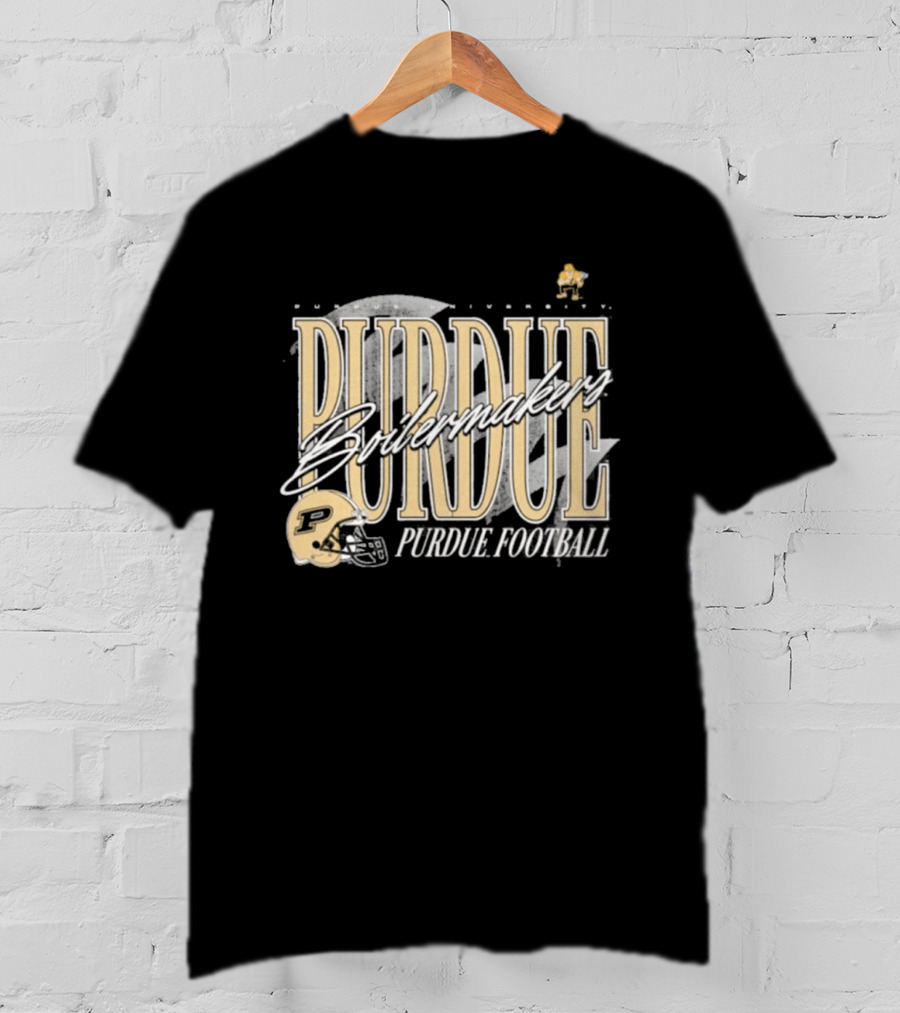 Purdue Boilermakers Football Helmet 2026 Purdue Football T-Shirt