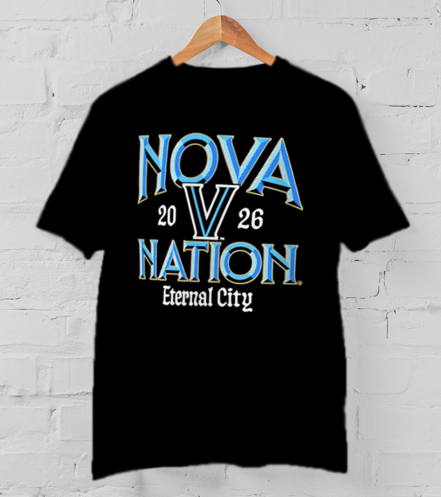 Nova Nation Villanova Wildcats 2026 Eternal City T-Shirt