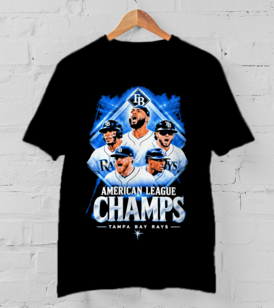 American League Champs Tampa Bay Rays TB 2026 T-Shirt