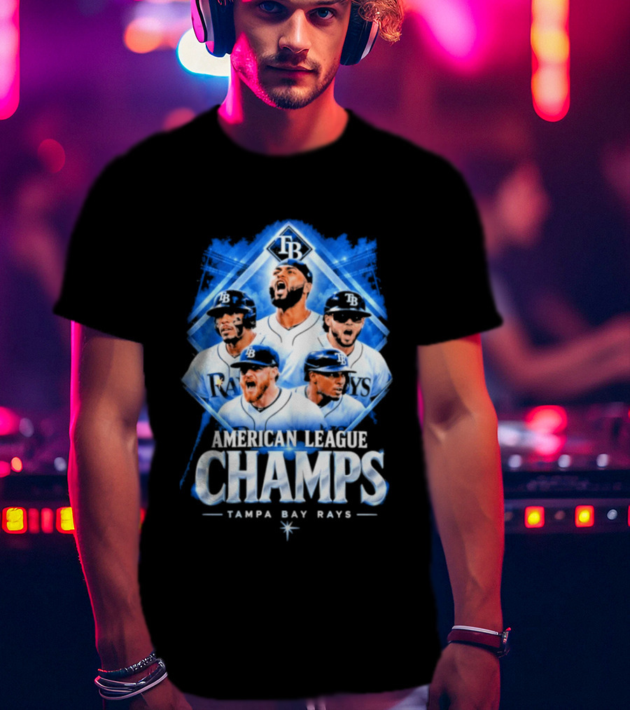 American League Champs Tampa Bay Rays TB 2026 T-Shirt