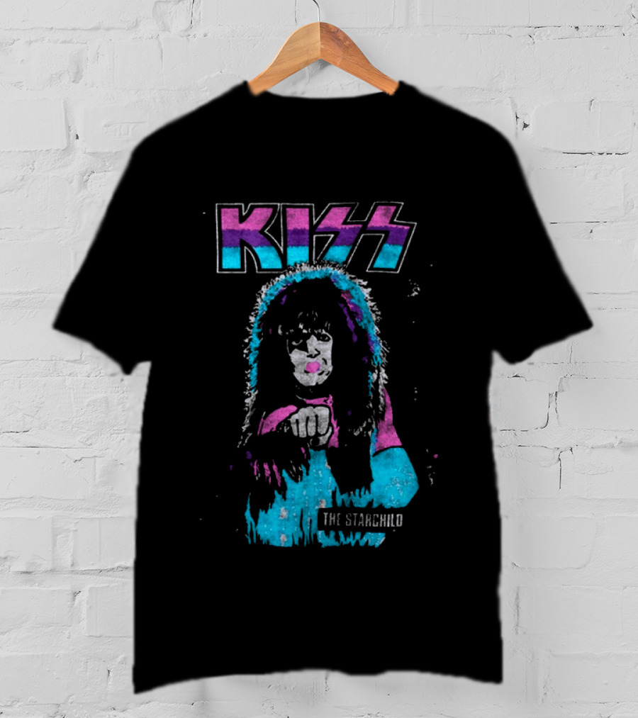 Kiss The Starchild Paul Stanley 70s Halloween Ben Cooper Action Figures 2026 T-Shirt
