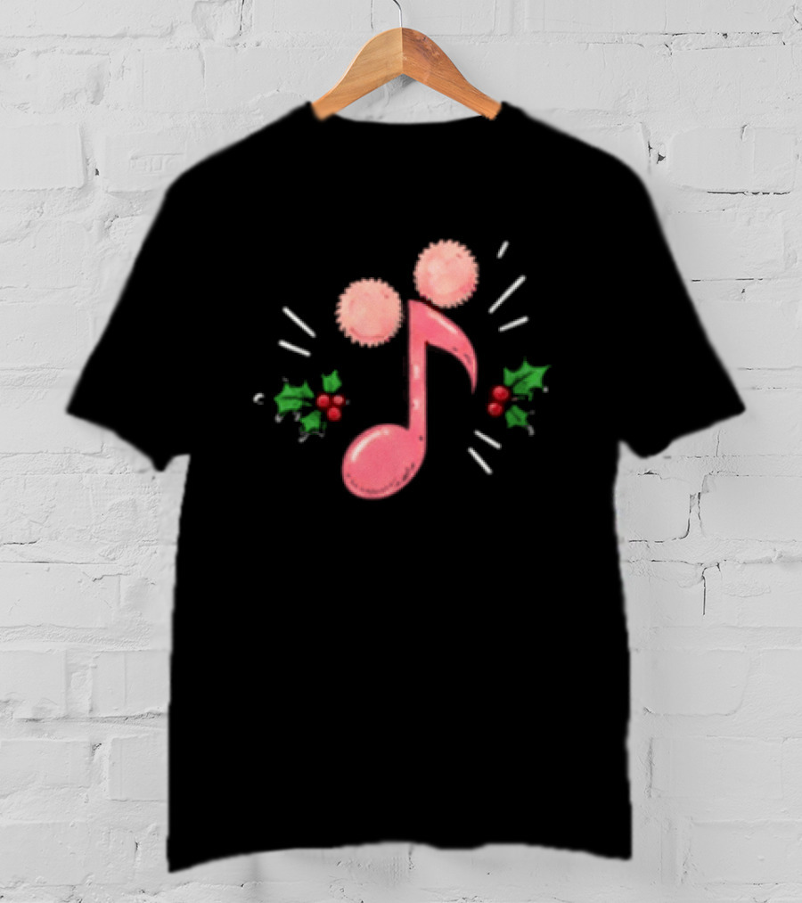 Baby Rat Fink Goose Woodstock Christmas Musical Note For Cartoon Lovers T-Shirt