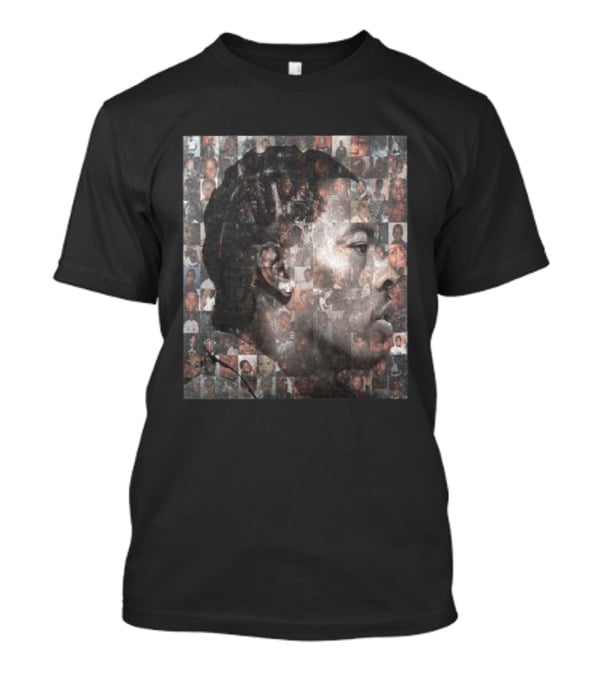 Lil Baby Fresh New Album Cover 2026 Collage Face Mosaic T-Shirt
