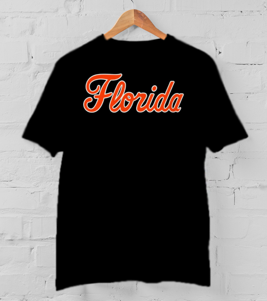Florida Gators NCAA Football Script Retro Style 2026 T-Shirt