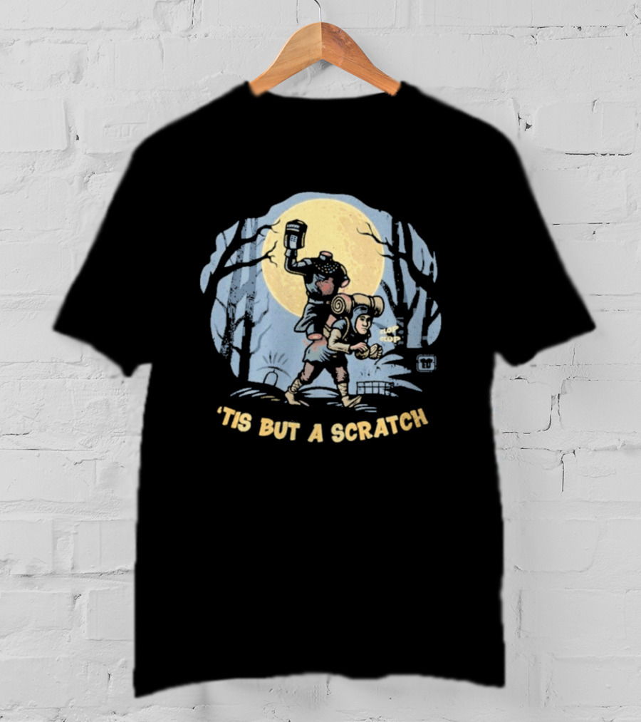 Tis But A Scratch Headless Horseman Knight T-Shirt
