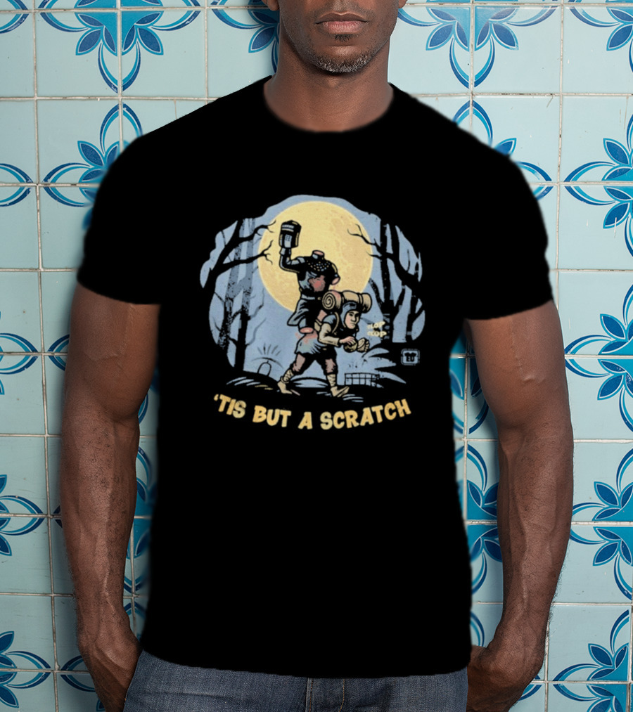 Tis But A Scratch Headless Horseman Knight T-Shirt