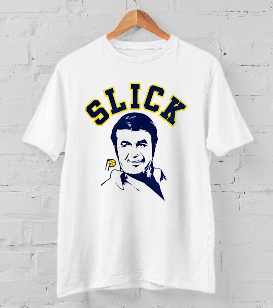 Slick Bobby Leonard Indiana Pacers Legend Basketball T-Shirt