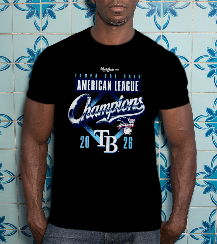 Tampa Bay Rays 2026 American League Champions World Series T-Shirt