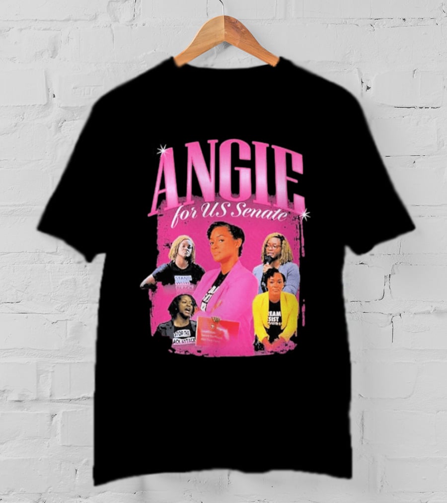 ANGIE For US Senate 2026 Empowerment Leadership Stand Resist Unify T-Shirt