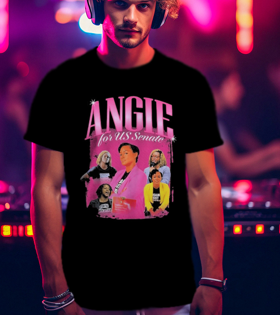 ANGIE For US Senate 2026 Empowerment Leadership Stand Resist Unify T-Shirt