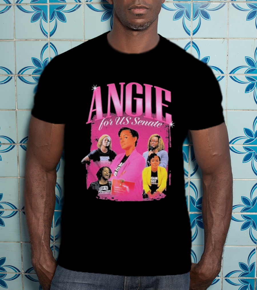 ANGIE For US Senate 2026 Empowerment Leadership Stand Resist Unify T-Shirt