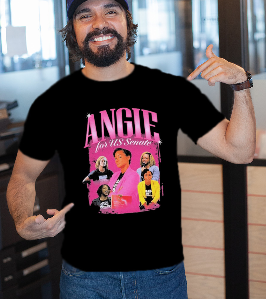 ANGIE For US Senate 2026 Empowerment Leadership Stand Resist Unify T-Shirt