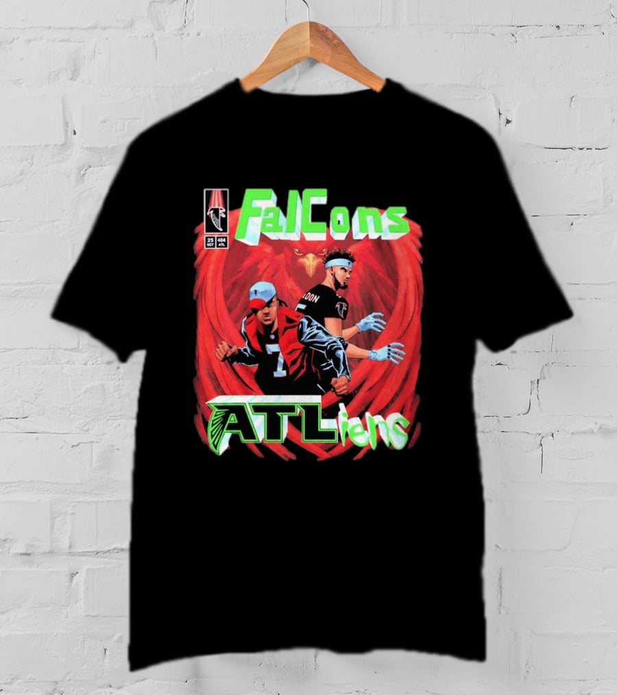 Atlanta Falcons FallCons OutKast ATLiens 30th Anniversary T-Shirt