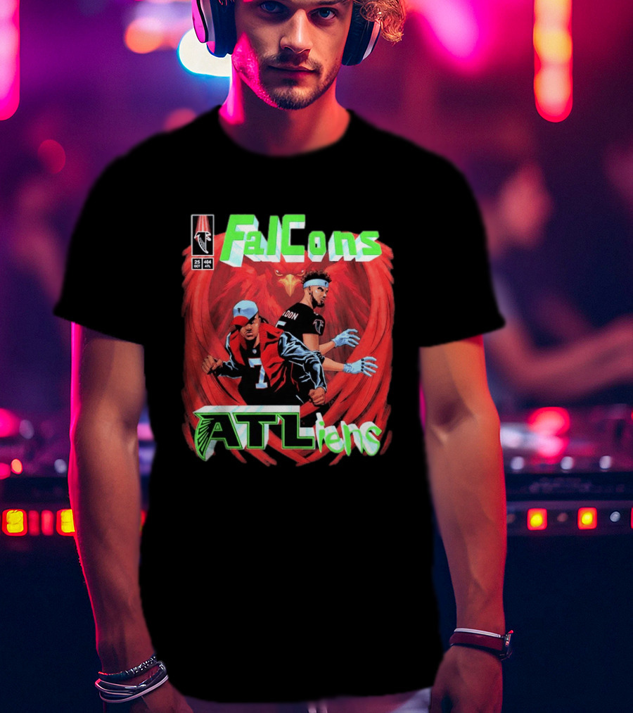 Atlanta Falcons FallCons OutKast ATLiens 30th Anniversary T-Shirt