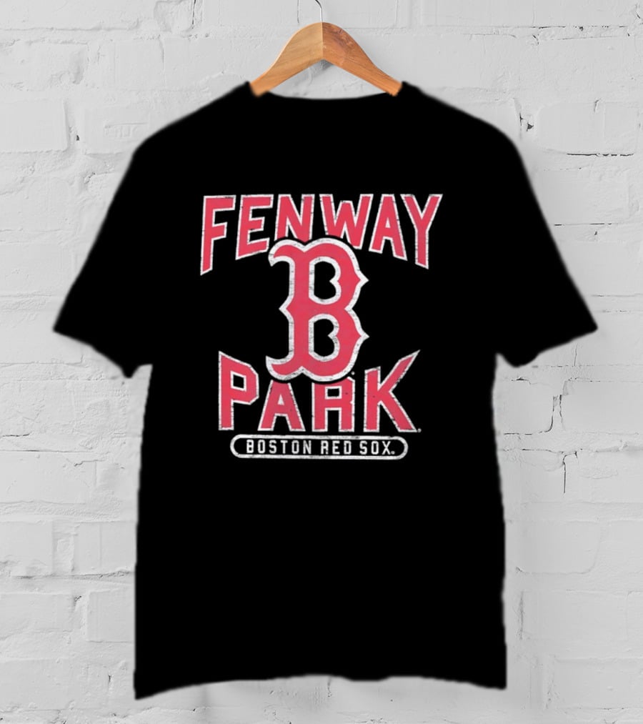 Boston Red Sox Fenway Park Iconic B T-Shirt