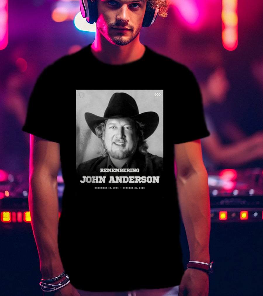 Remembering John Anderson December 13 1954 October 21 2026 T-Shirt