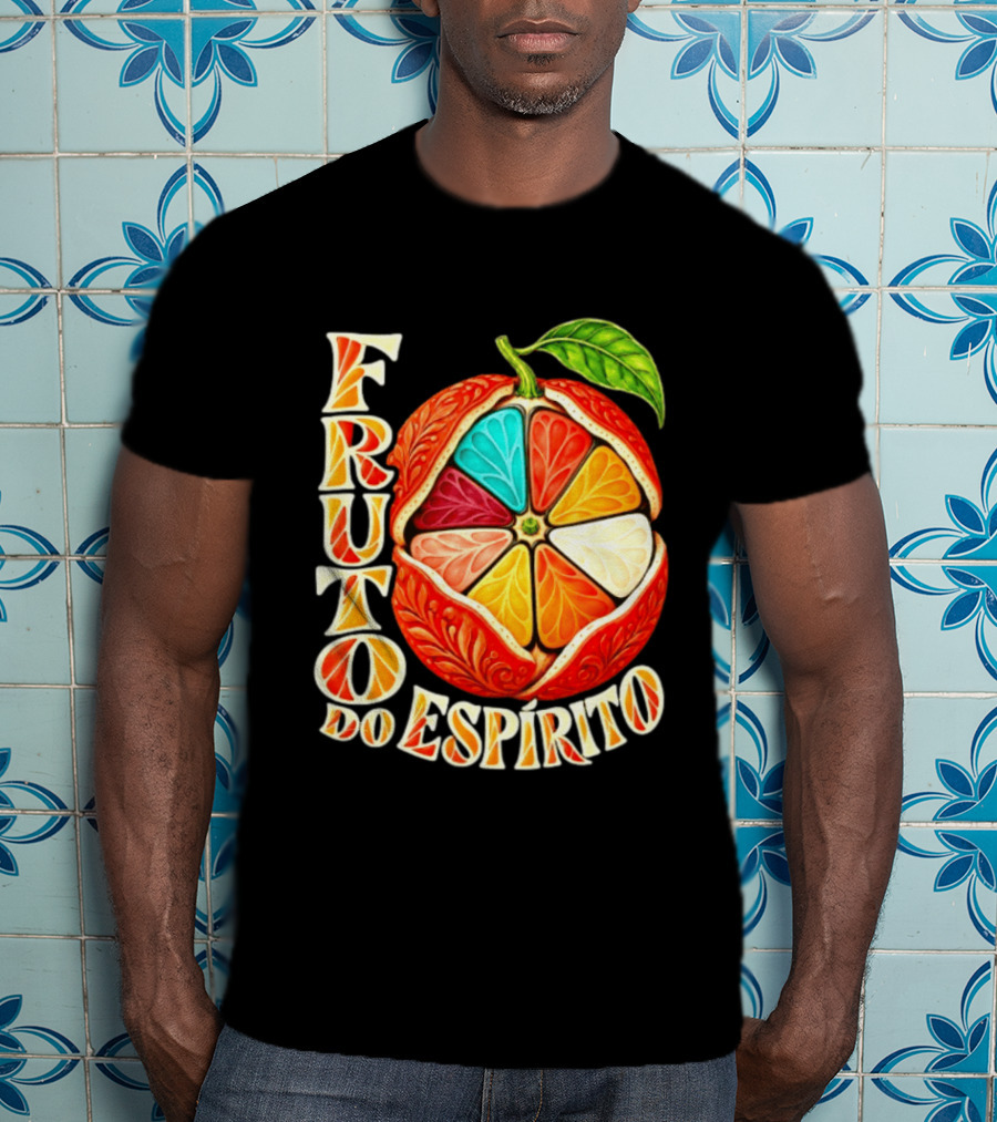 Fruto Do Espírito Colorful Citrus Christian T-Shirt
