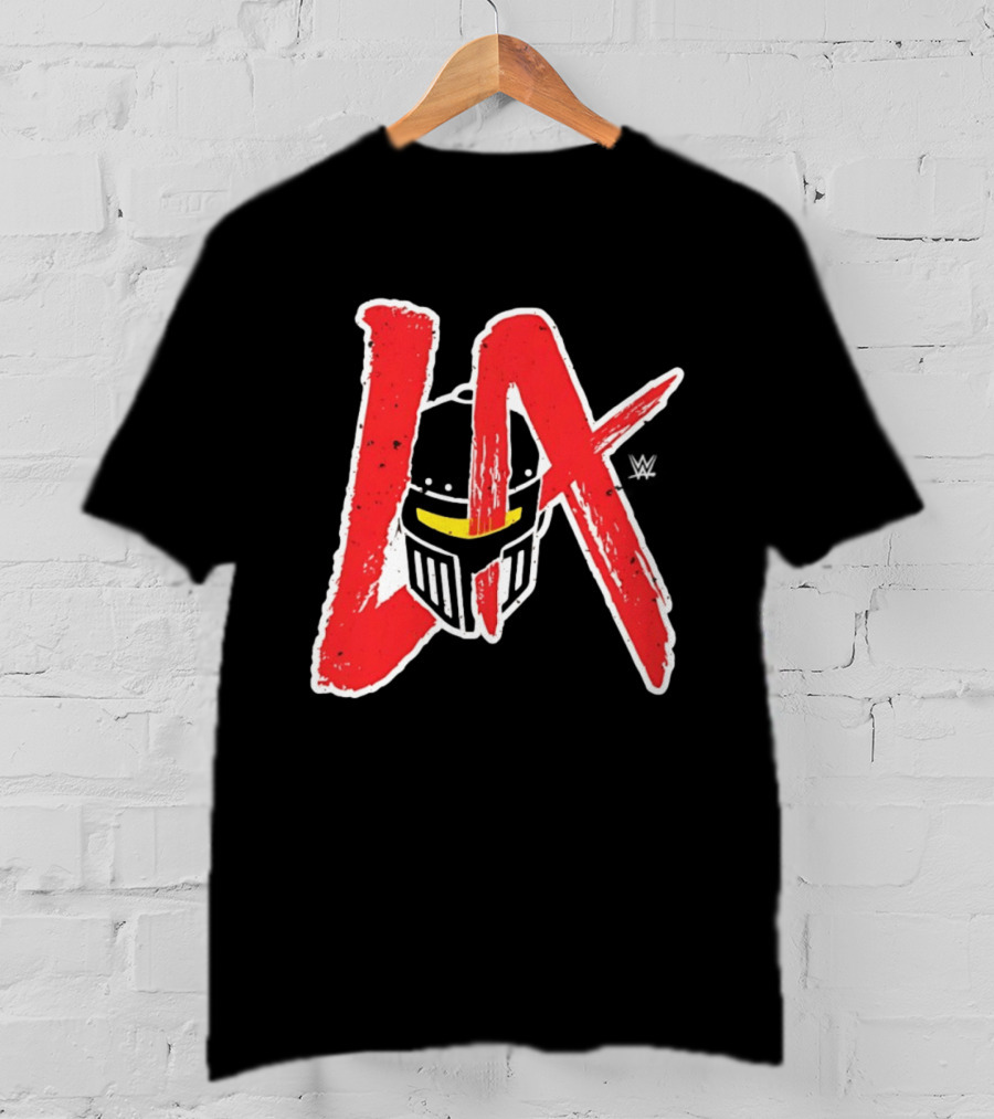 LA Knight 2026 Mandalorian Helmet WWE T-Shirt