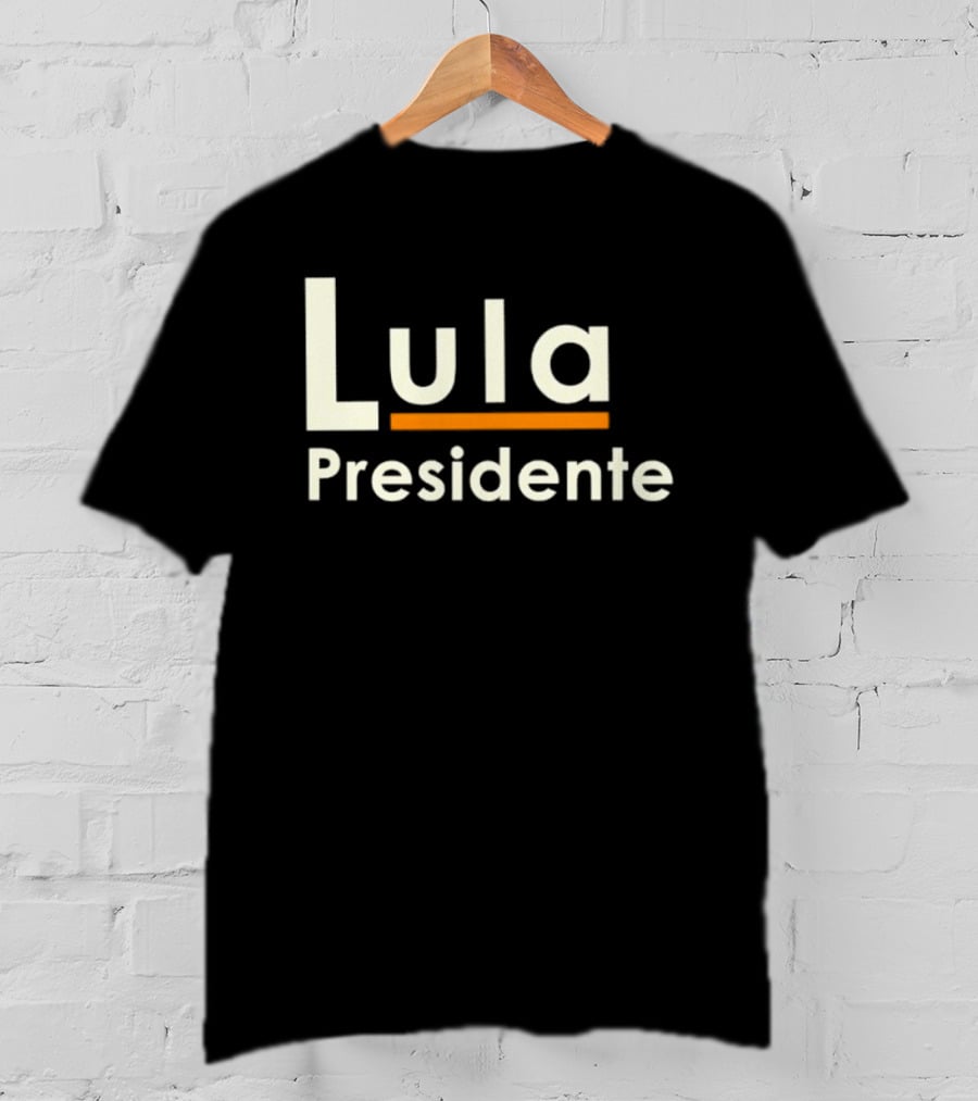 Lula Presidente Election Campaign Branding T-Shirt