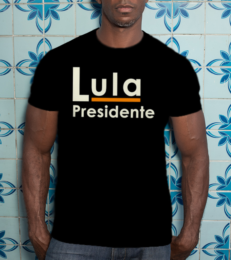 Lula Presidente Election Campaign Branding T-Shirt